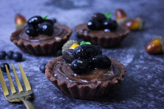 【蜜漬黑豆朱古力撻】食譜