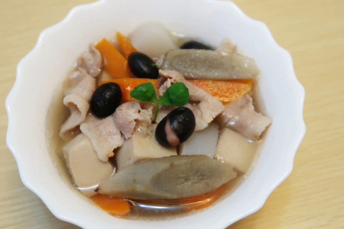 【黑豆豚肉豆腐湯】食譜