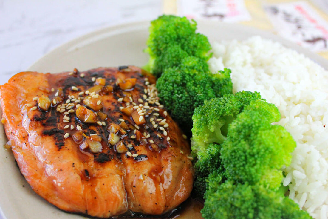 【生薑汁燒三文魚】食譜