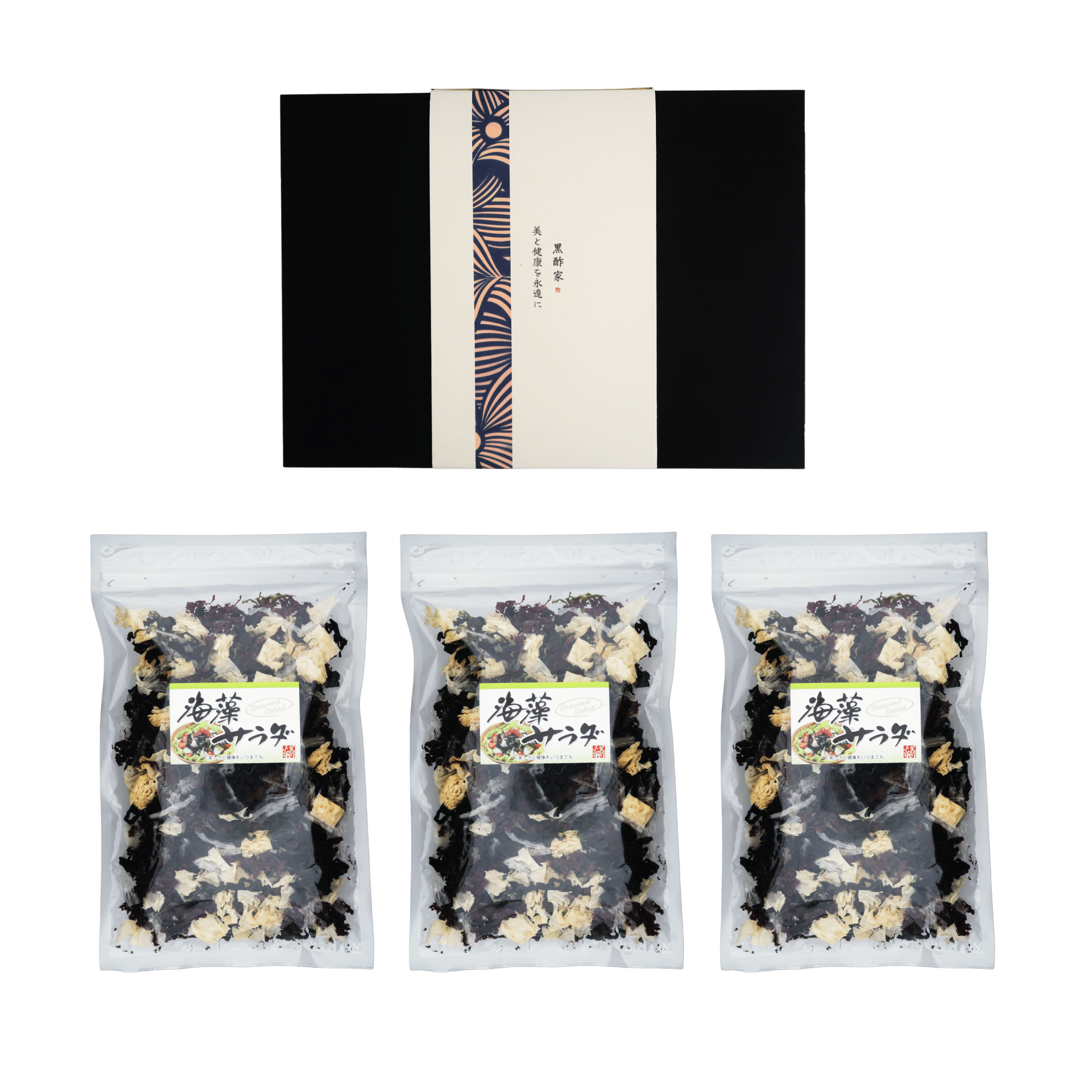 禮盒 - 日本海藻沙拉 (大包 75克/包) 3包