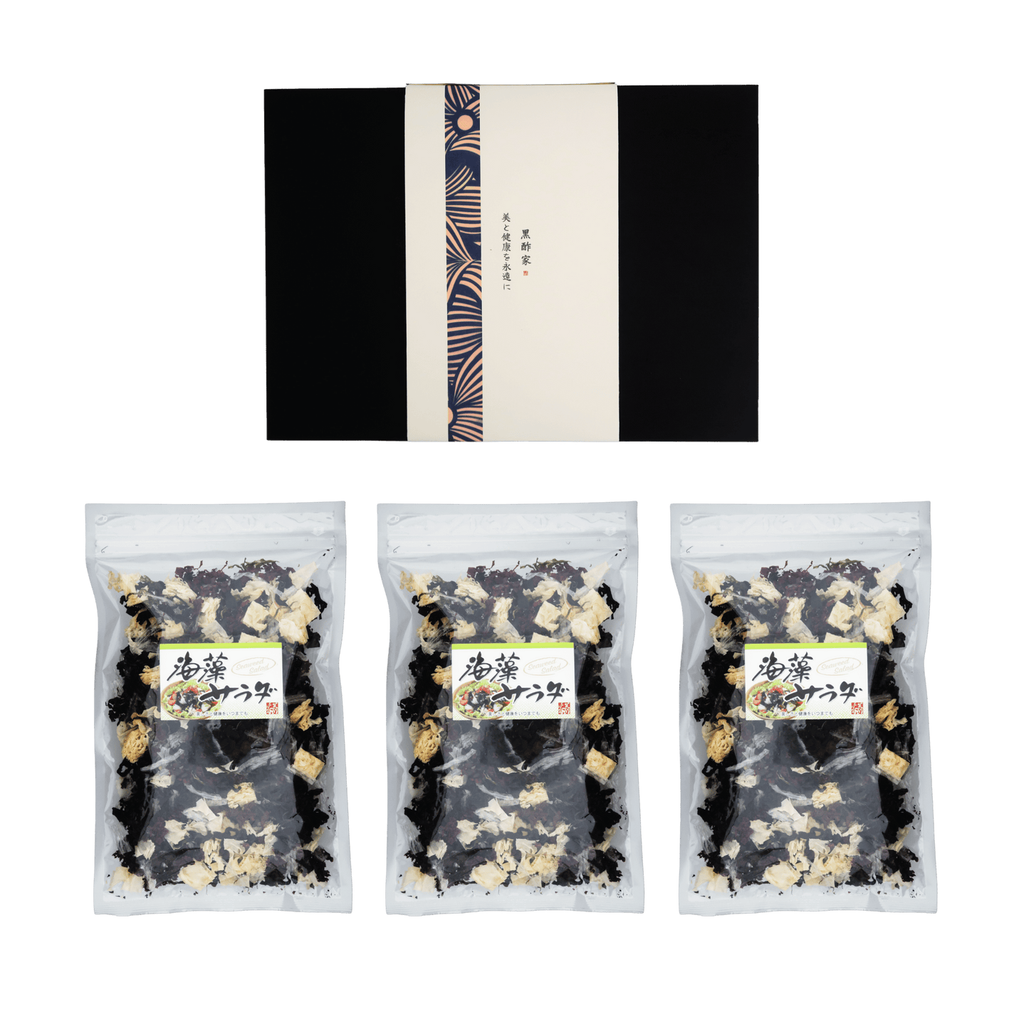 禮盒 - 日本海藻沙拉 (大包 75克/包) 3包