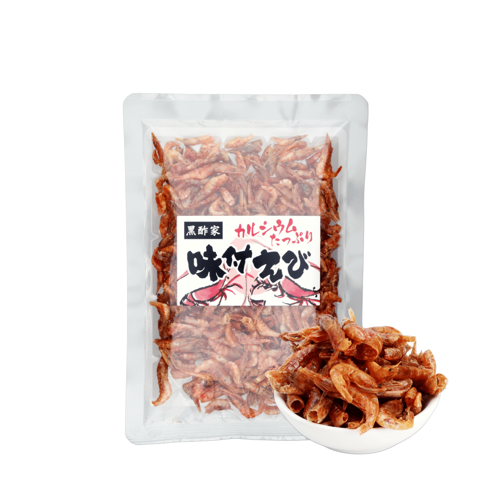 黑酢家 日本脆蝦 (甜味) (50克 細裝)