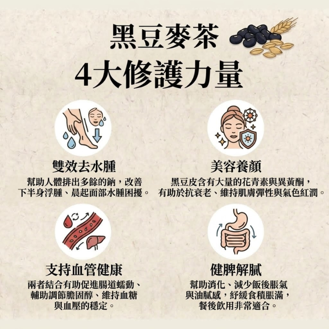 日本黑豆麥茶 (240克/30茶包 大裝)