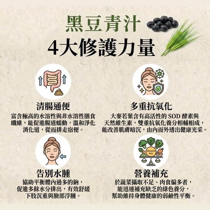 日本大麥若葉黑豆青汁 (135克/45條 大裝)