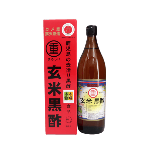 黑酢家 日本鹿兒島まるしげ玄米黑醋 (900毫升)