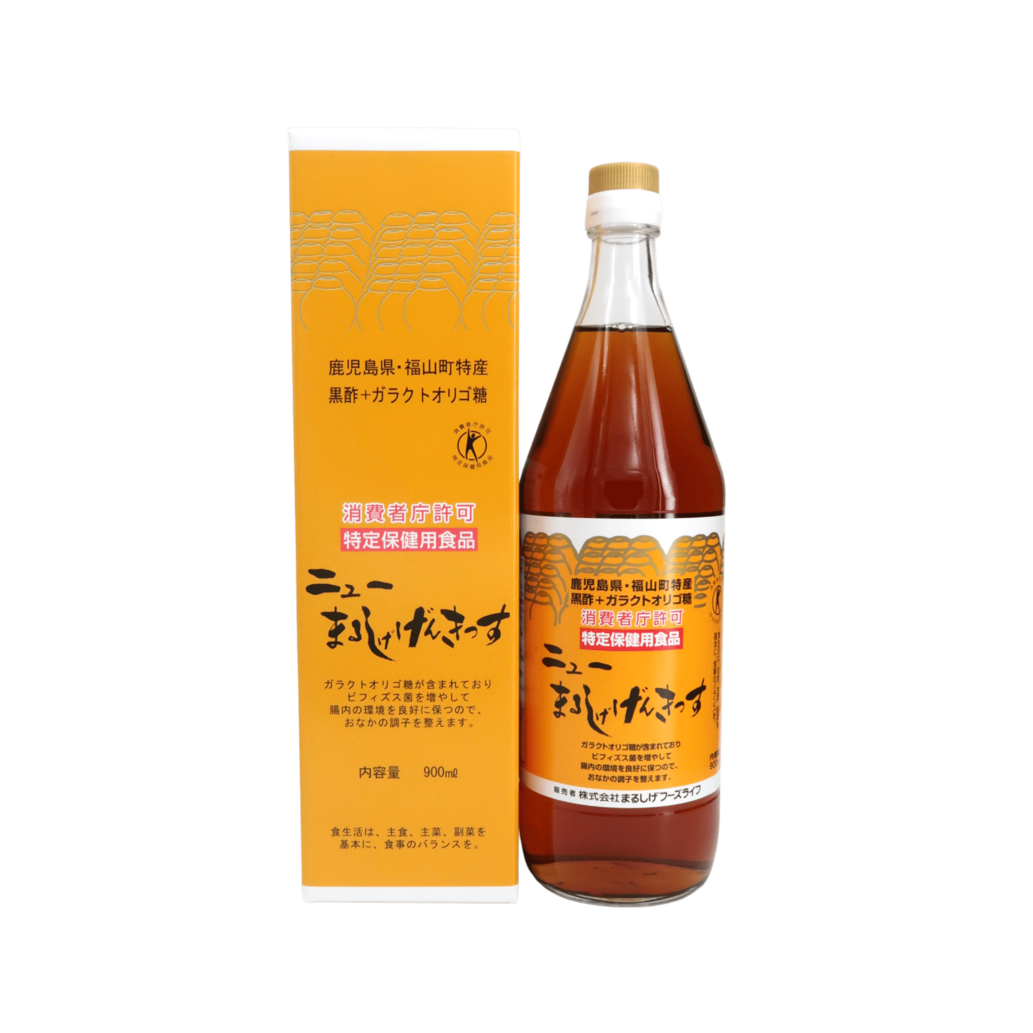 黑酢家 日本鹿兒島まるしげ整腸黑醋 (900毫升)