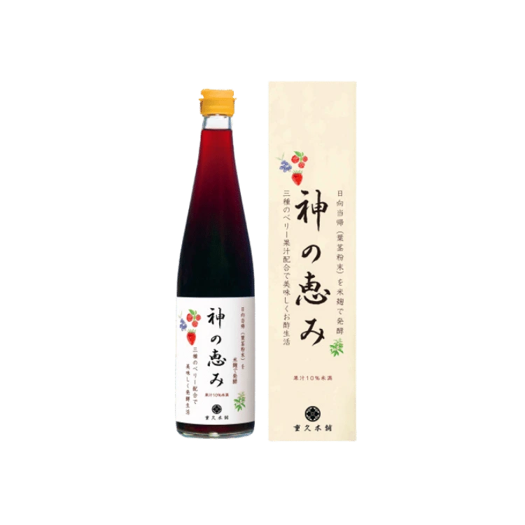 日本鹿兒島三莓黑醋 (500毫升)