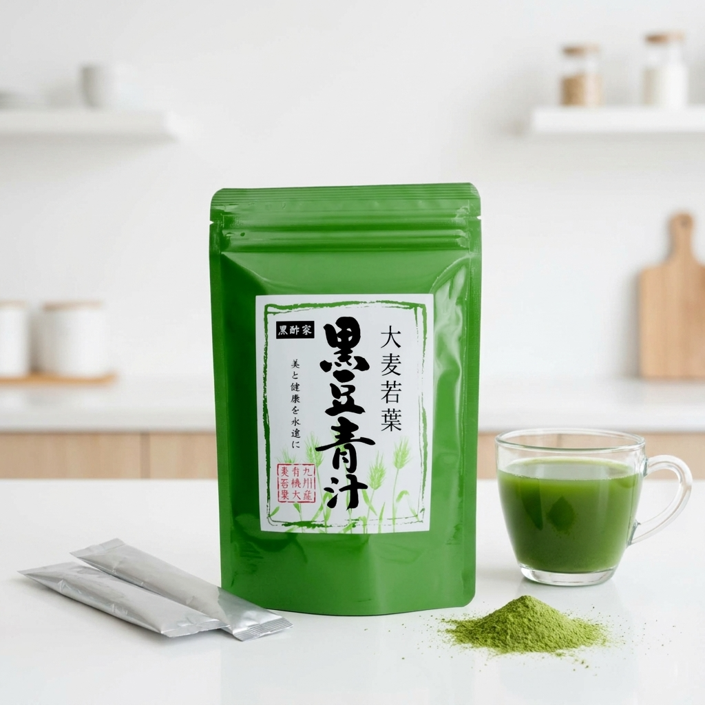 日本大麥若葉黑豆青汁 (45克/15條 細裝)