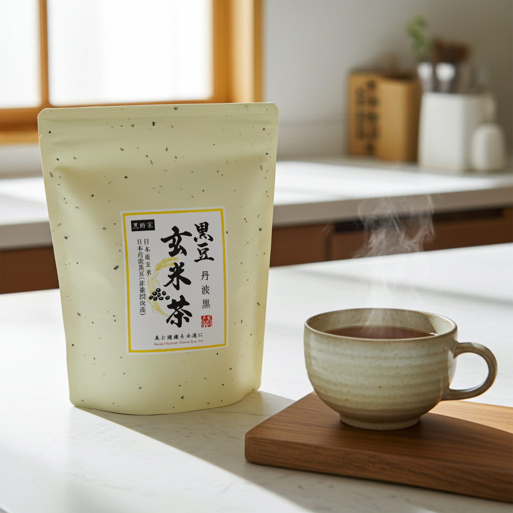 日本黑豆玄米茶 (300克/30茶包 大裝)